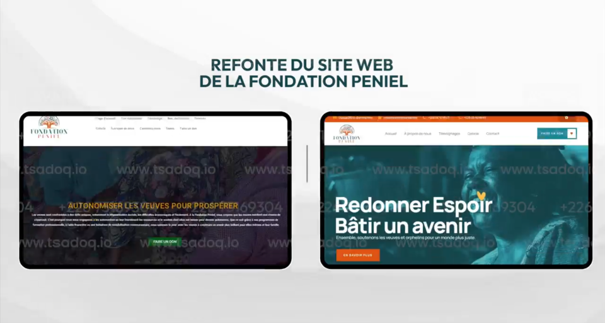 J’ai transformé un site web vieillissant en une vitrine plus moderne et plus accessible.